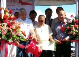 RIBBON CUTTING  WITH OWNER, DOE &  MAYOR of DUMAGUETE CITY