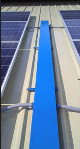 THE CABLE TRAYS
